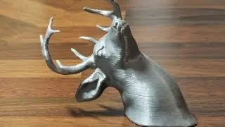 Deer head print