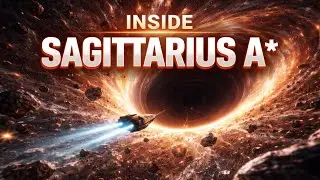 Falling Into Sagittarius A* &ndash; The Black Hole at the Center of the Milky Way (Simulation)