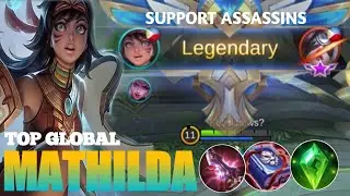 Mathilda PERFECT Damage | Mathilda Best Build 2021 | Top GLOBAL MATHILDA GAMEPLAY | Mobile Legends