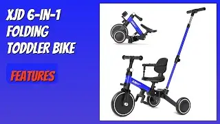 REVIEW (2026): XJD 6-in-1 Folding Toddler Bike. Features