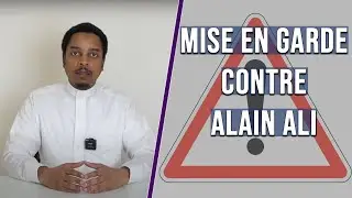 Mise en garde contre Alain ALI