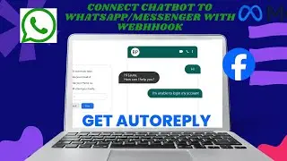 Подключение чат-бота к WhatsApp/Messenger с помощью вебхука || Чаты + Автоответчик