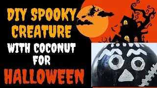 Spooky Halloween DIY Idea | Coconut Volcano Experiment | Fun Science Activity #halloween2024 #stem