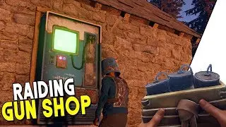 Satchel RAIDING richest shops on the server | RUST SOLO