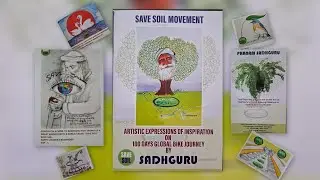 I'm blessed  to express my inspiration on SADHGURU's save soil movement. 