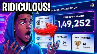 My 2025 PlayStation Wrap Up is RIDICULOUS