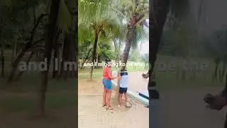 ##travel #nigeria #ibadan #agodigardens  #funtimes #coconut #sisterlyfun