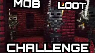 MOB LOOT CHALLENGE minecraft ep 8