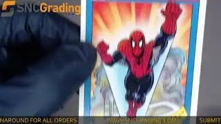 SNC Grading:1990 MARVEL COMICS COSMIC SPIDER-MAN #30 SUPER HEROES CARD REVIEW (1628603792476)