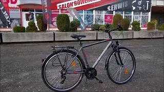 Kross Trans 1.0 2018 czerwony www.salon-rowerowy.pl