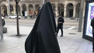 Acto de presentación de la estatua de Mauricio Aznar con motivo del estreno de ‘La Estrella Azul’