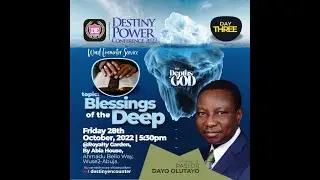 Blessings Of The Deep - Pastor Dayo Olutayo