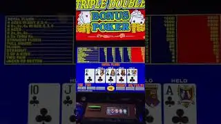 1 in 47 Shot at ROYAL FLUSH 😳#videopoker #jackpot #royalflush