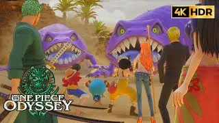 Sandora Dragons Boss Fight [4k HDR] | One Piece Odyssey [PS5]