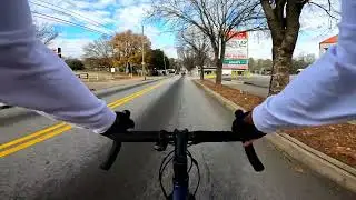 ATL dun warm up in Dec. cycling #atlanta #cyclecommute #roadbike #gravelbike #humility