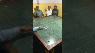 Perfect White Coin Placement & Pot Mastery! 🎯 #CarromShorts #Viral