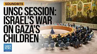 UN Security Council Holds Meeting On Children In Gaza | Dawn News English