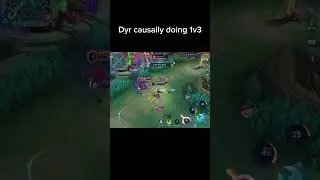 Dyrroth doing 1 vs 3 in mythic lobby #dyrrothmvp #mobilelegends #mobolegend 