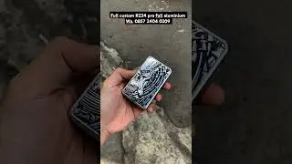 Custom panel backdoor dan iner R234 pro full aluminium plate