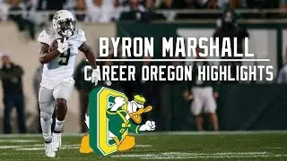 Byron Marshall Career Oregon Highlights | Legendaryᴴᴰ