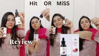 Honest Review of 🍓strawberry C boost serum from @oriorproducts || Worth buy Not 🚫 #skincare #review
