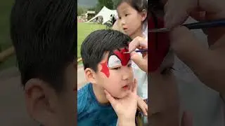 Spider-Man Detailed Tutorial #makeup #art #makeupartist#facepainting