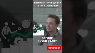 Elon Musk : Their Ego Led To Their Failure #shorts