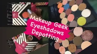 Top Makeup geek  foiled & matte Eyeshadows #makeup #makeupgeek #makeupgeekcosmetics #