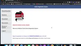 Online Registration for the 2020-2021 school year