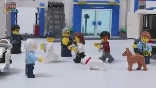 LEGO City 60246 Police Station【Stop Motion Animation】