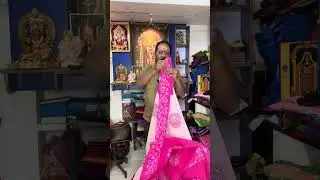 Abishek block print with running blouse MRP 1700 premium 120s quality