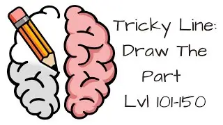 Tricky Line: Draw The Part Level 101-150