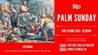 Palm Sunday Mass 2024 &ndash; Catholic Sunday Mass Today Live Online