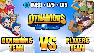 Dynamons Team VS Players livestream 17 April 2024