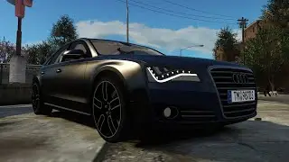 GTA 4 IV 2012 AUDI A8 LED CRASH TESTING HD