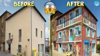 Incredible Before & After Street Art Transformations That&rsquo;ll Make You Say Wow