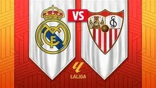 REAL MADRID vs SEVILLA Simulación  #realmadrid #laliga #viralvídeos