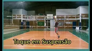 VOLEIBOL TOQUE EM SUSPENSÃO COMO EXECUTAR