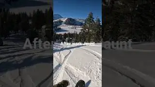 I love #splitboarding #music #sunset #singersongwriter #snow #lifeisbutadream