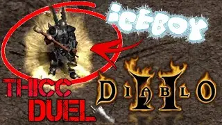 Most GODLY PVP BARB (Iceman) vs ULTRA RARE CRAFTED FLAIL PALADIN - Project D2