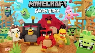 Angry Birds в Майнкрафт // Minecraft Map // Прохождение карты №7