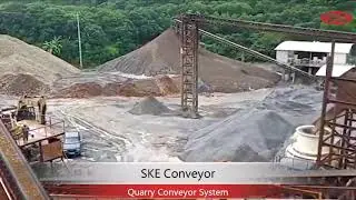 Quarry Conveyor System for Stone Crushing Plant to Make Aggregate Gravel Sand