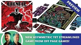 Grendel The Game of Crime and Mayhem: Prototype Review. Fully asymmetric area control.