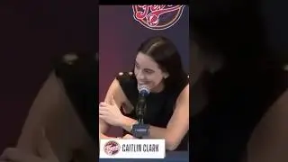 Reporter Hits on Caitlin Clark 😂 #caitlinclark #wnba #nba #shorts