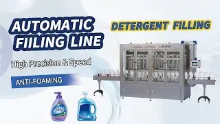 Complete Automatic Detergent Filling & Packaging Line