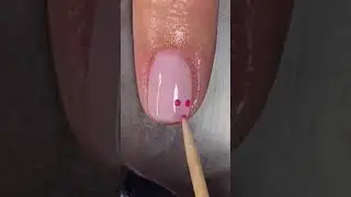 Use Toothpick For Heart Nail Art ✔️💖 #shorts #heart