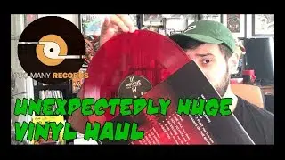 Unexpectedly HUGE Vinyl Haul + GIVEAWAY Winners!