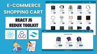 Build Ecommerce Shopping Cart with React, Redux Toolkit & Tailwind CSS