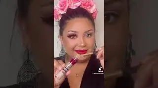 Cinco De Mayo look #cincodemayo #latinas #mexicana #bandera #makeupcompilation #balletfolkl&oacute;rico