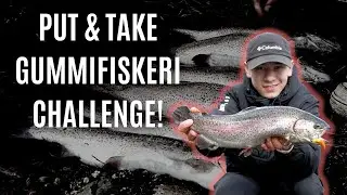 Gummifiskeri Challenge - fang en fisk p&aring; alle Troutbite modeller.